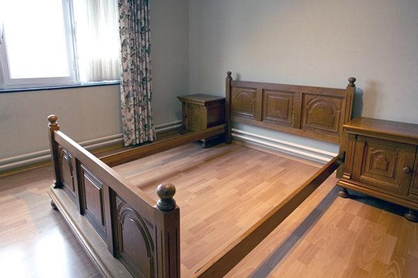 our rates for bed frame removal vary depending on the size and complexity of the job